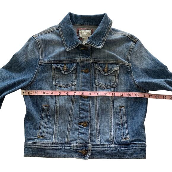 Via Penny Lane Reworked Apparel | Mac Miller Custom Graphic Denim Jacket Small - Picture 4 of 8